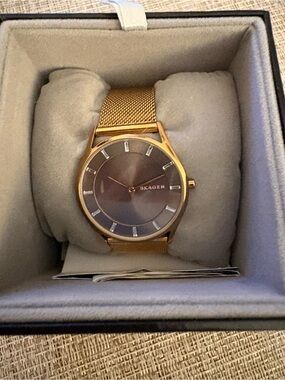 Skagen Woman’s Rose Gold Watch